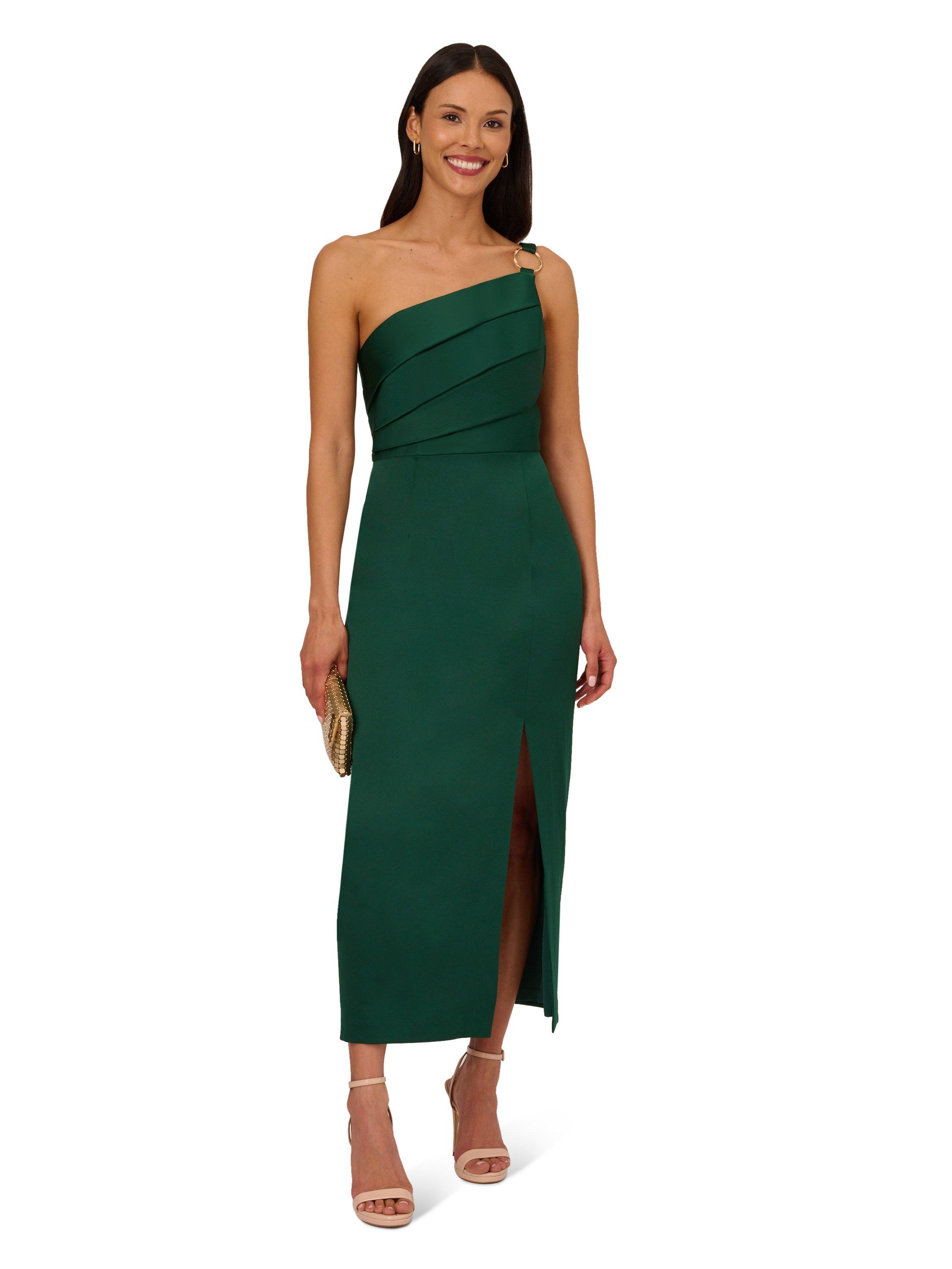 Dresses Satin Crepe Dress Adrianna Papell